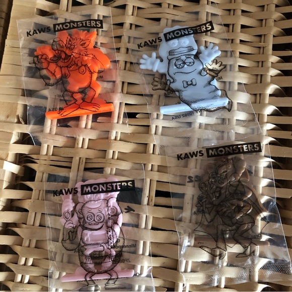 Toys Kaws General Mills Monsters Figures Poshmark